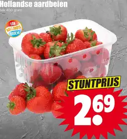 Dirk Hollandse aardbeien aanbieding