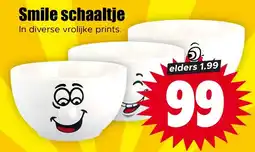 Dirk Smile schaaltje aanbieding
