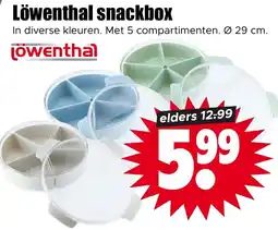 Dirk löwenthal snackbox aanbieding