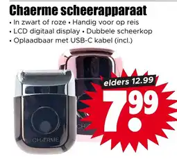 Dirk Chaerme scheerapparaat aanbieding