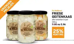 Ekoplaza De Molkerei Friese geitenkaas aanbieding