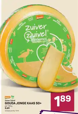 Ekoplaza Zuiver Zuivel Gouda Jonge Kaas 50+ aanbieding