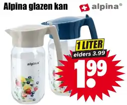 Dirk Alpina glazen kan aanbieding