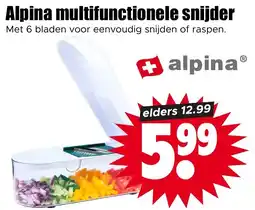 Dirk alpina multifunctionele snijder aanbieding