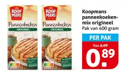 Hoogvliet Koopmans Pannenkoekenmix Origineel aanbieding