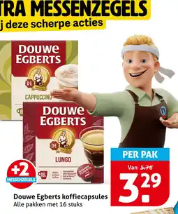 Hoogvliet Douwe Egberts koffiecapsules aanbieding
