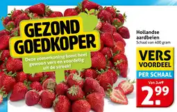 Hoogvliet Hollandse Aardbeien aanbieding