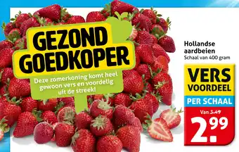 Hoogvliet Hollandse Aardbeien aanbieding