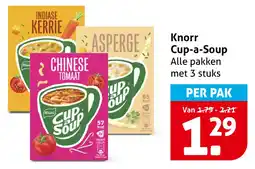 Hoogvliet Knorr Cup-a-Soup aanbieding