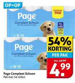 Hoogvliet Page Compleet Schoon aanbieding