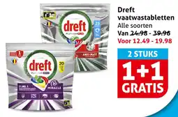Hoogvliet Dreft Vaatwastabletten aanbieding