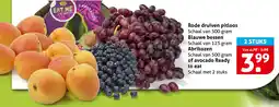Hoogvliet Rode Druiven Pitloos, Blauwe Bessen, Abrikozen of Avocado Ready to Eat aanbieding