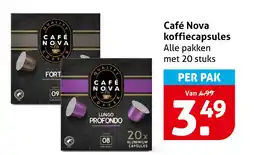 Hoogvliet Café Nova Koffiecapsules aanbieding