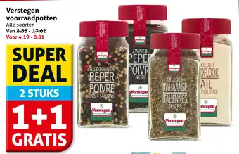 Verstegen voorraadpotten