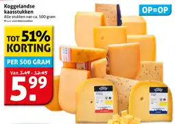 Hoogvliet Koggelandse Kaasstukken aanbieding