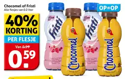 Hoogvliet Chocomel of Fristi aanbieding