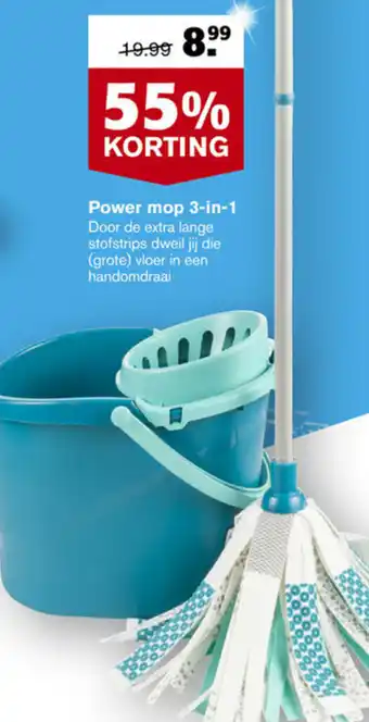 Hoogvliet Power mop 3-in-1 aanbieding