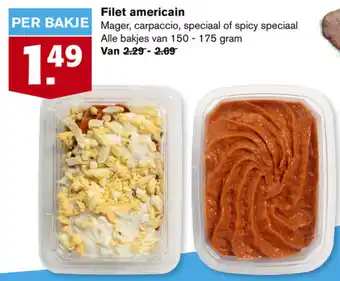 Hoogvliet Filet americain 150-175g aanbieding