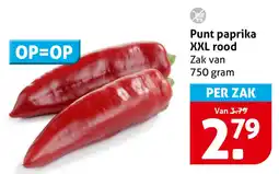 Hoogvliet Punt Paprika XXL Rood aanbieding