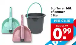 Hoogvliet Stoffer en Blik aanbieding