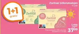 Trekpleister Zwitsal billendoekjes aanbieding