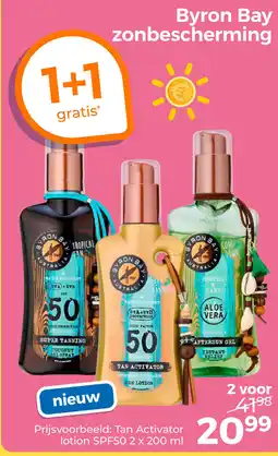 Trekpleister Byron bay zonbescherming aanbieding