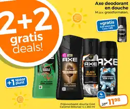 Trekpleister Axe deodorant en douche aanbieding