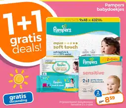 Trekpleister Pampers babydoekjes aanbieding
