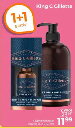 Trekpleister King c gillette aanbieding
