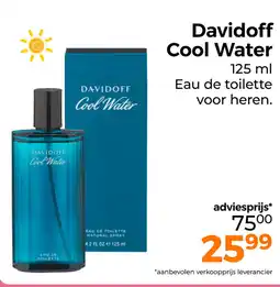 Trekpleister Davidoff cool water aanbieding