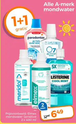 Trekpleister Alle a-merk mondwater aanbieding