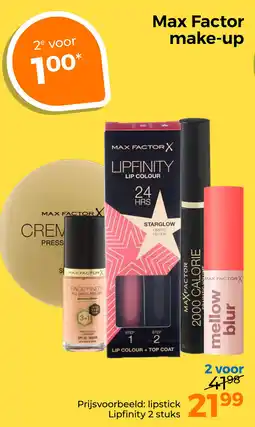Trekpleister Max Factor make-up aanbieding