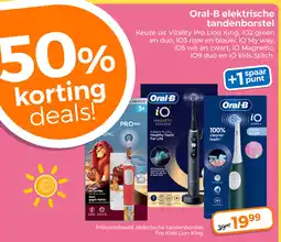 Trekpleister Oral-B elektrische tandenborstel aanbieding