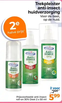 Trekpleister Trekpleister anti-insect huidverzorging aanbieding