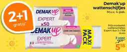 Trekpleister Demak'up wattenschijfjes aanbieding