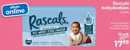 Trekpleister Rascals babydoekjes aanbieding