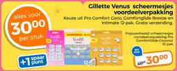 Trekpleister Gillette venus scheermesjes voordeelverpakking aanbieding