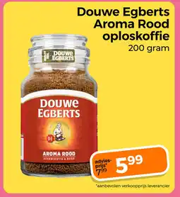 Trekpleister Douwe egberts aroma rood oploskoffie aanbieding