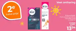 Trekpleister Veet ontharing aanbieding