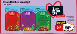 Kruidvat Ella's Kitchen maaltijd aanbieding