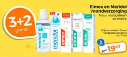 Trekpleister Elmex en Meridol mondverzorging aanbieding