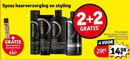 Kruidvat Syoss haarverzorging en styling aanbieding