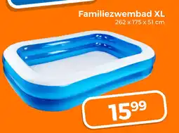 Trekpleister Familiezwembad XL aanbieding