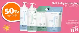 Trekpleister Naïf babyverzorging aanbieding