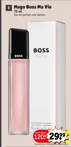 Kruidvat Hugo Boss Ma Vie aanbieding