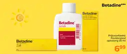 Trekpleister Betadine aanbieding