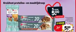 Kruidvat Kruidvat proteïne en maaltijdreep aanbieding