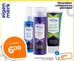 Trekpleister Trekpleister condooms en glijmiddel aanbieding