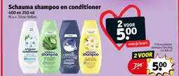 Kruidvat Schauma shampoo en conditioner aanbieding