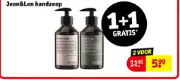 Kruidvat Jean&len handzeep aanbieding